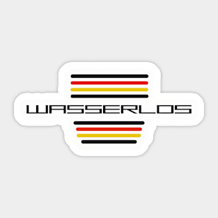 Wasserlos Gruppe Sticker